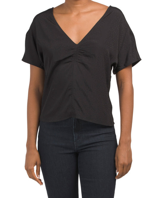 MADEWELL Ruth Floral Jacquard Top - Fashions for Home