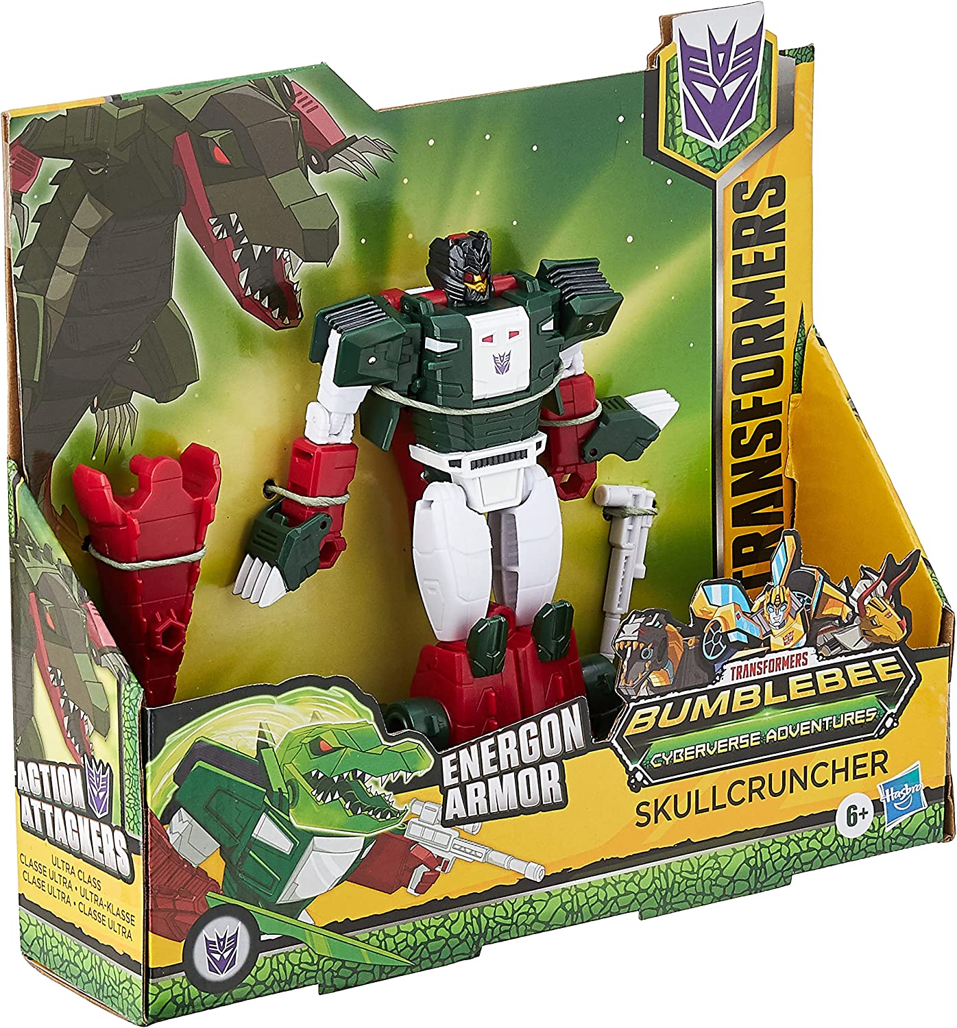 Transformers Bumblebee Cyberverse Adventures Ultra Class Skullcruncher Fashions for Home