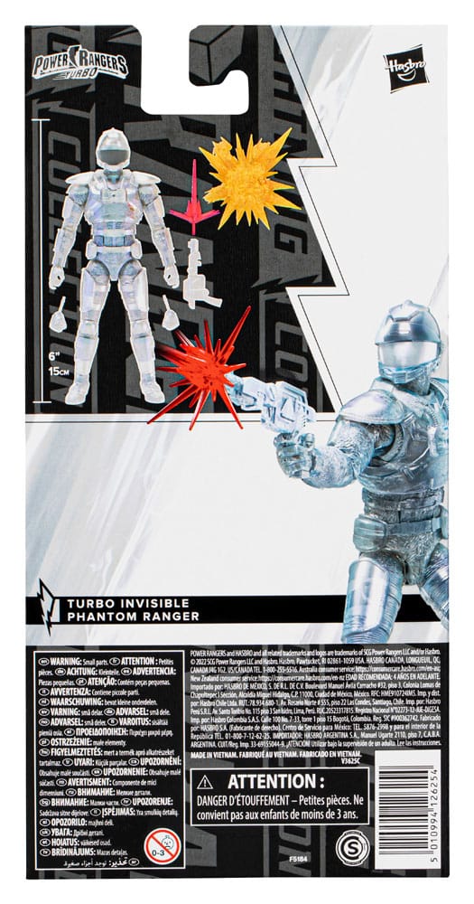 Power Rangers Lightning Collection in Space Invisible Phantom Ranger 6-Inch Figure