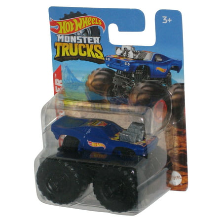 Hot Wheels Monster Trucks (2021) Mattel Rodger Dodger Blue Mini Toy Car Truck