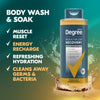 Degree Men Maximum Recovery Body Wash and Bath Soak Ginger Extract  16 oz