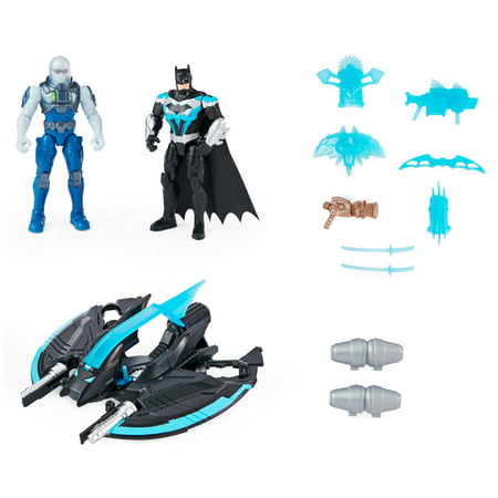 Batman Bat-Tech Flyer with 2 Action Figures and 10 Accessories (Walmart Exclusive)