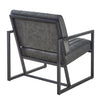 Modern design high quality PU(GREY)+ steel armchair，for Kitchen, Dining, Bedroom, Living Room