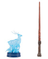 Wizarding World Harry Potter, 13-inch Patronus Spell Wand with Stag Figure, Lights and Sounds, Kids Toys for Ages 6 and up