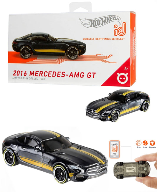 Hot Wheels Collectors Welcome 2016 Mercedes Amg Gt Single Vehicle with Embedded Nfc Chip