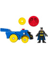 Dc Super Friends Head Shifters Batman Bat mobile Set