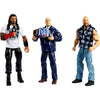 WWE Wrestling NXT Roman Reigns  Paul Heyman  & Brock Lesnar Action Figure 3-Pack (Head of the Table)