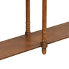 Console Table Sofa Table for Entryway with Drawers and Long Shelf Rectangular (Antique Walnut)