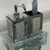 Ambrose Exquisite 3 Piece Square Soap Dispenser and Toothbrush Holder with Tray