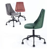 Velvet Upholstered Task Chair/ Home Office Chair - Rose