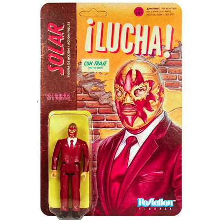 ReAction Legends of Lucha Libre Solar Action Figure [Suit]