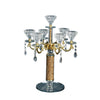 Ambrose Candle Holder with Pendants (Holds 7 Candles)
