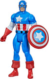 Marvel Hasbro Legends Series 3.75-inch Retro 375 Collection Captain America Action Figure Toy (B08MVV8V34)