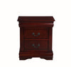 ACME Louis Philippe Nightstand in Cherry 23753