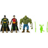 Batman 4-Inch Swamp Showdown Batman  Robin and Killer Croc Action Figure 3-Pack  Walmart Exclusive
