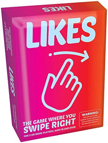 Likes Card Game by Outset Media - The Game Where You Swipe Right - Create Hilarious Dating Profiles - Ages 18 and Up