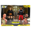 AEW Unrivaled Collection Tag Team Pack - Frankie Kazarian and Scorpio Sky Action Figures  Plus Accessories - Exclusive