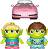 Pixar Alien Remix Barbie and Ken Dream Convertible Pack  2 Disney and Pixar Toy Story Mashup Figures & Oversized Pink Convertible Accessory