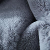 Cassilda Luxury Chinchilla Faux Fur Throw Blanket (50