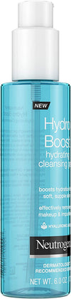 Neutrogena Hydro Boost Lightweight Hydrating Facial Gel Cleanser, Gentle Face Wash & Makeup Remover with Hyaluronic Acid, Hypoallergenic & Paraben-Free, 6 fl. Oz (B01LETURZI)