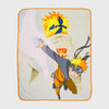 Culture Fly Naruto Shippuden - Naruto Uzumaki Box I Naruto Stuff I Collection of Throw Blanket, Nine Tail Planter, Socks, Art Print