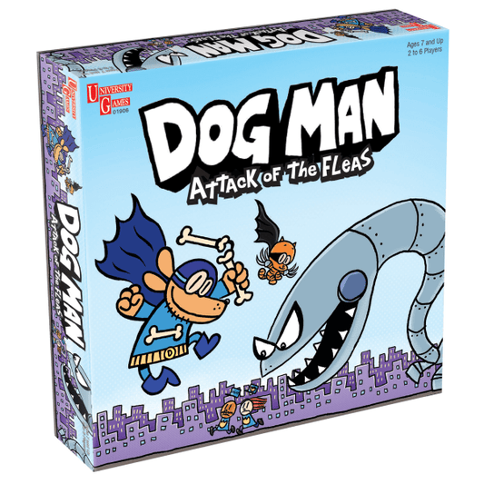 university games dog man attack of the fleas