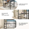 Twin over Twin & Twin Bunk Beds for 3, Twin XL over Twin & Twin Bunk Bed Metal Triple Bunk Bed, Black (Pre-sale date: June 10th)