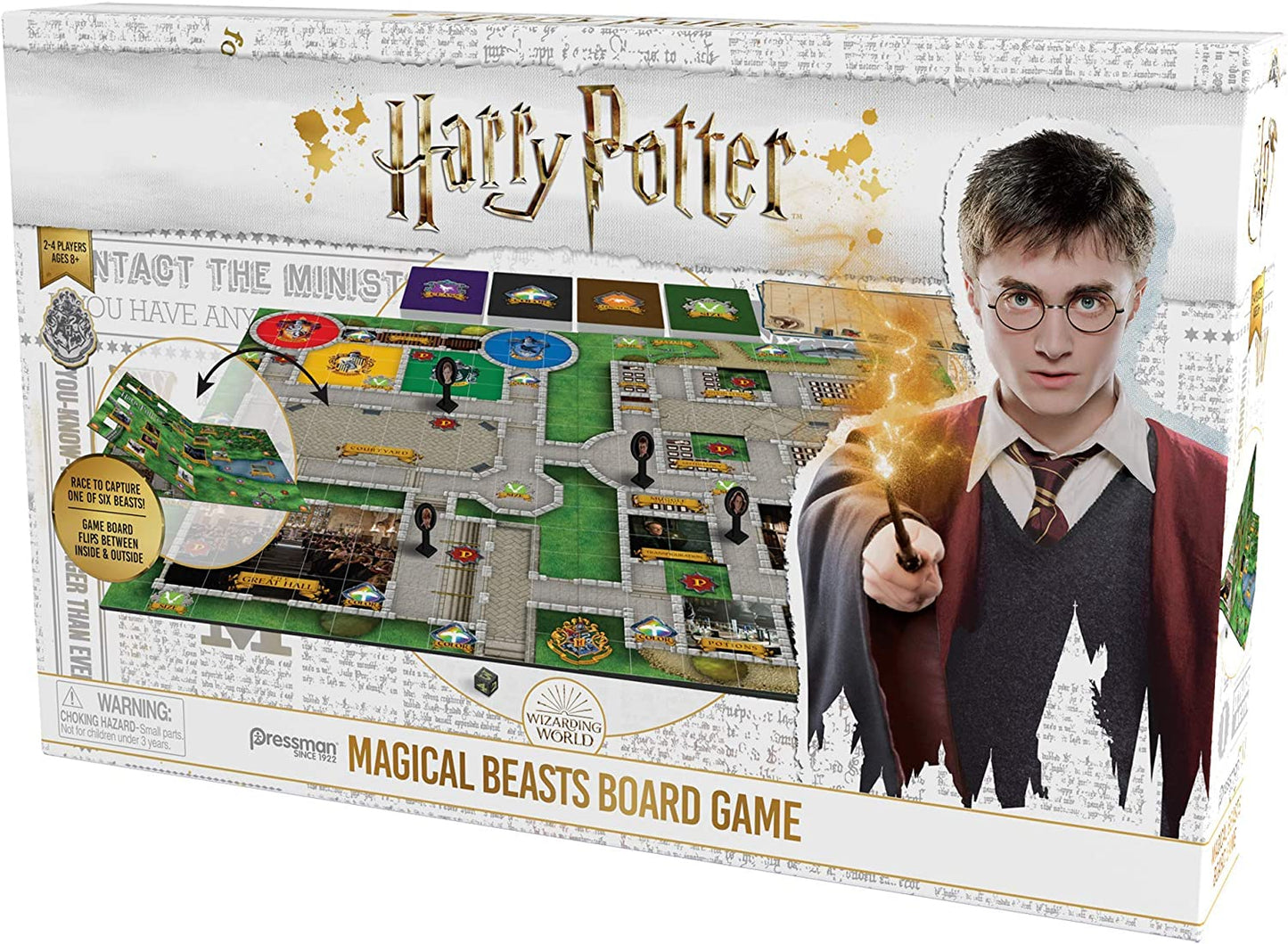 pressman harry potter magical beasts game
