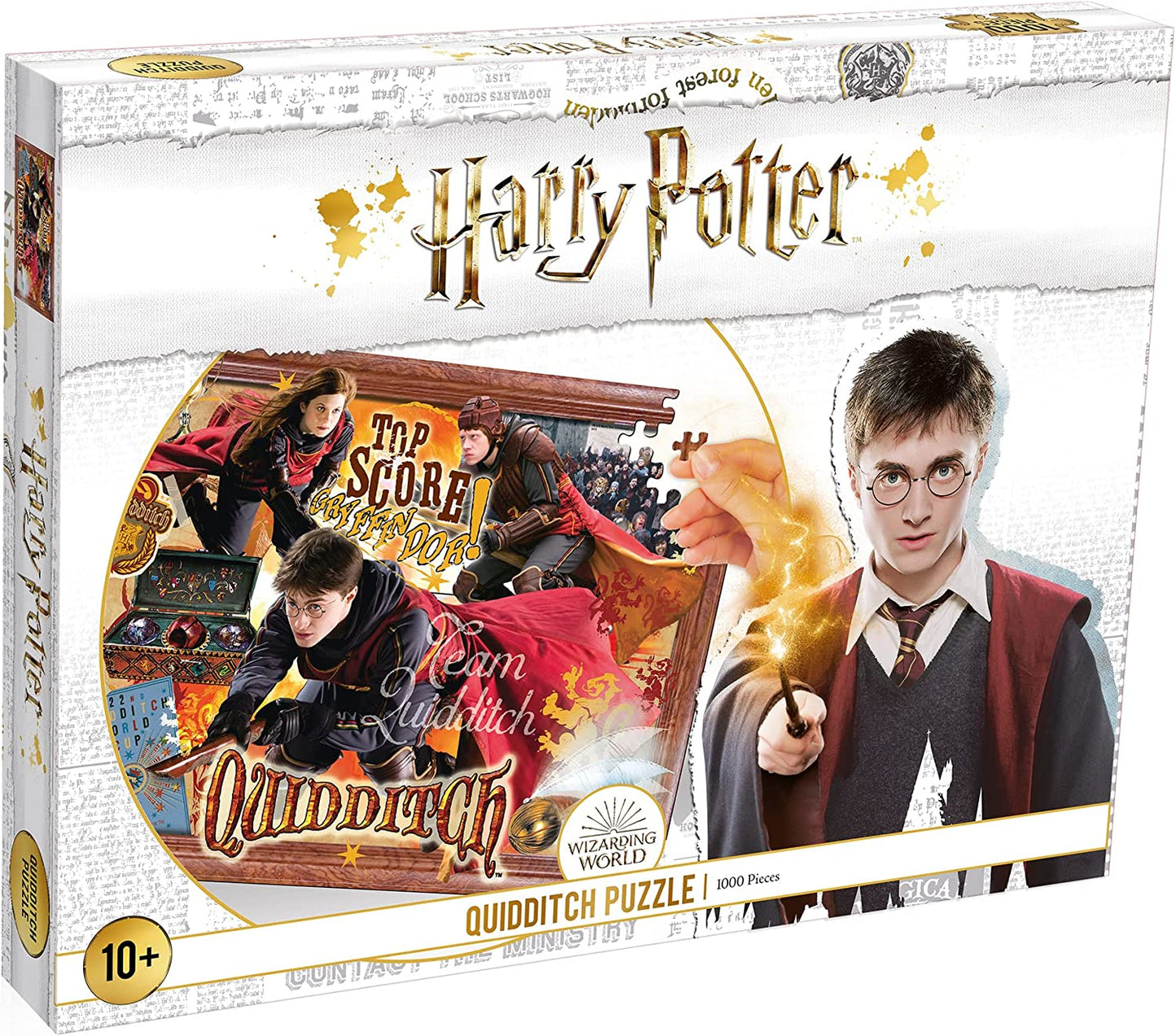 Harry Potter Quidditch 1000 Pc Jigsaw Puzzle
