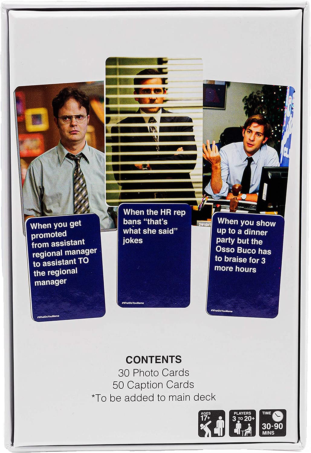 What Do You Meme? The Office Expansion Pack Party Game