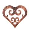 Butterfly and Heart Wind Chimes - 31.5 inches