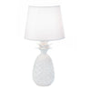 White Pineapple Porcelain Table Lamp