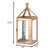 Rose Gold Stainless Steel Family Lantern - 14 inches