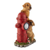 Fire Hydrant and Puppies Solar Garden Light