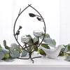 Birds and Branches in Harmony Double Tealight Candle Holder