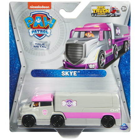 PAW Patrol  True Metal Skye Collectible Die-Cast Toy Trucks  Big Truck Pups Series 1:55 Scale