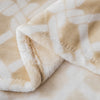 Plaid Flannel Sherpa Throw Blanket