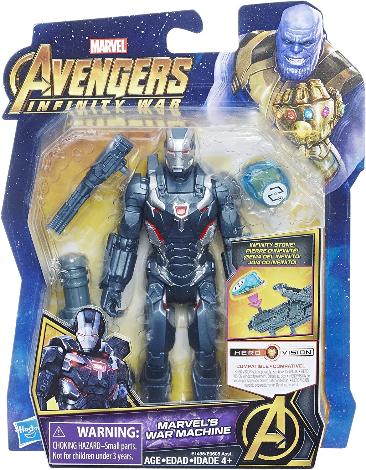 Marvel Avengers: Infinity War Marvel’s War Machine with Infinity Stone Fashions for Home