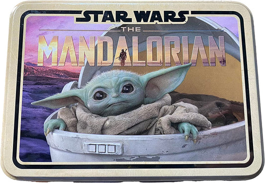 AQUARIUS Star Wars The Mandalorian Special Edition Playing Card Set Keepsake Tin Two Unique Decks Fashions for Home
