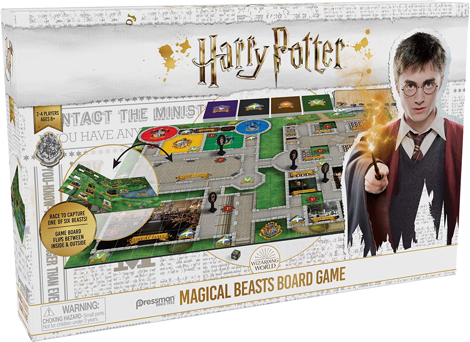pressman harry potter magical beasts game