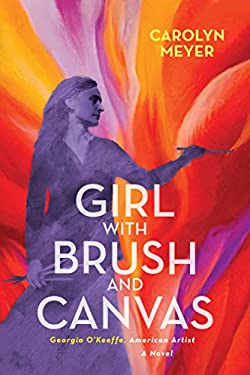 girl-with-brush-and-canvas-georgia-okeeffe-american-artist