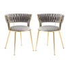 COOLMORE Leisure   Dining Chairs with 2PC /Set