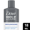 Dove Men+Care Advanced Care Liquid Body Wash Body Replenish Cleanser for Rough Skin 18 oz