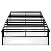 Twin XL Sturdy Metal Platform Bed Frame in Black