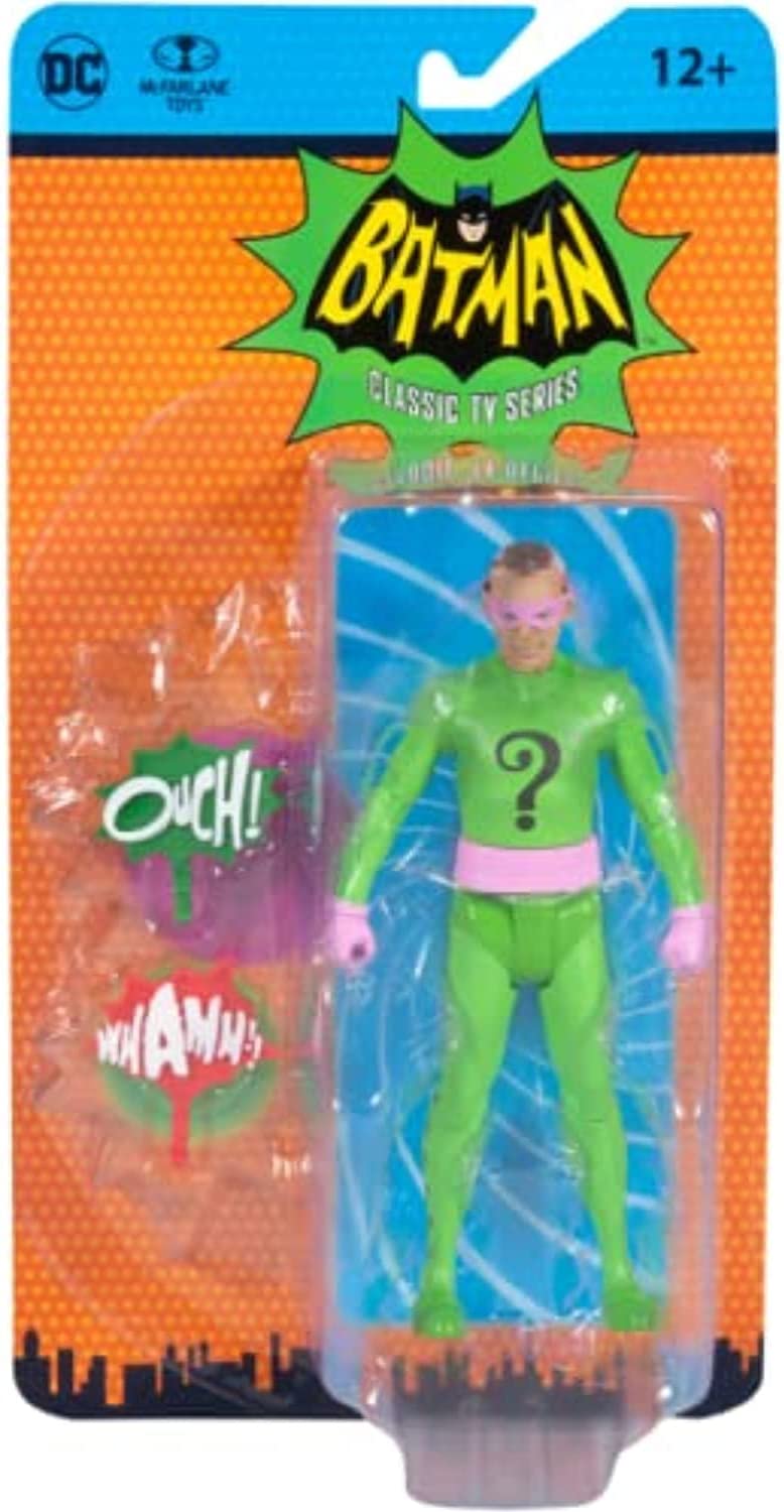DC Retro action figure Batman 66 The Riddler 15 cm Figurine - Fashions for Home
