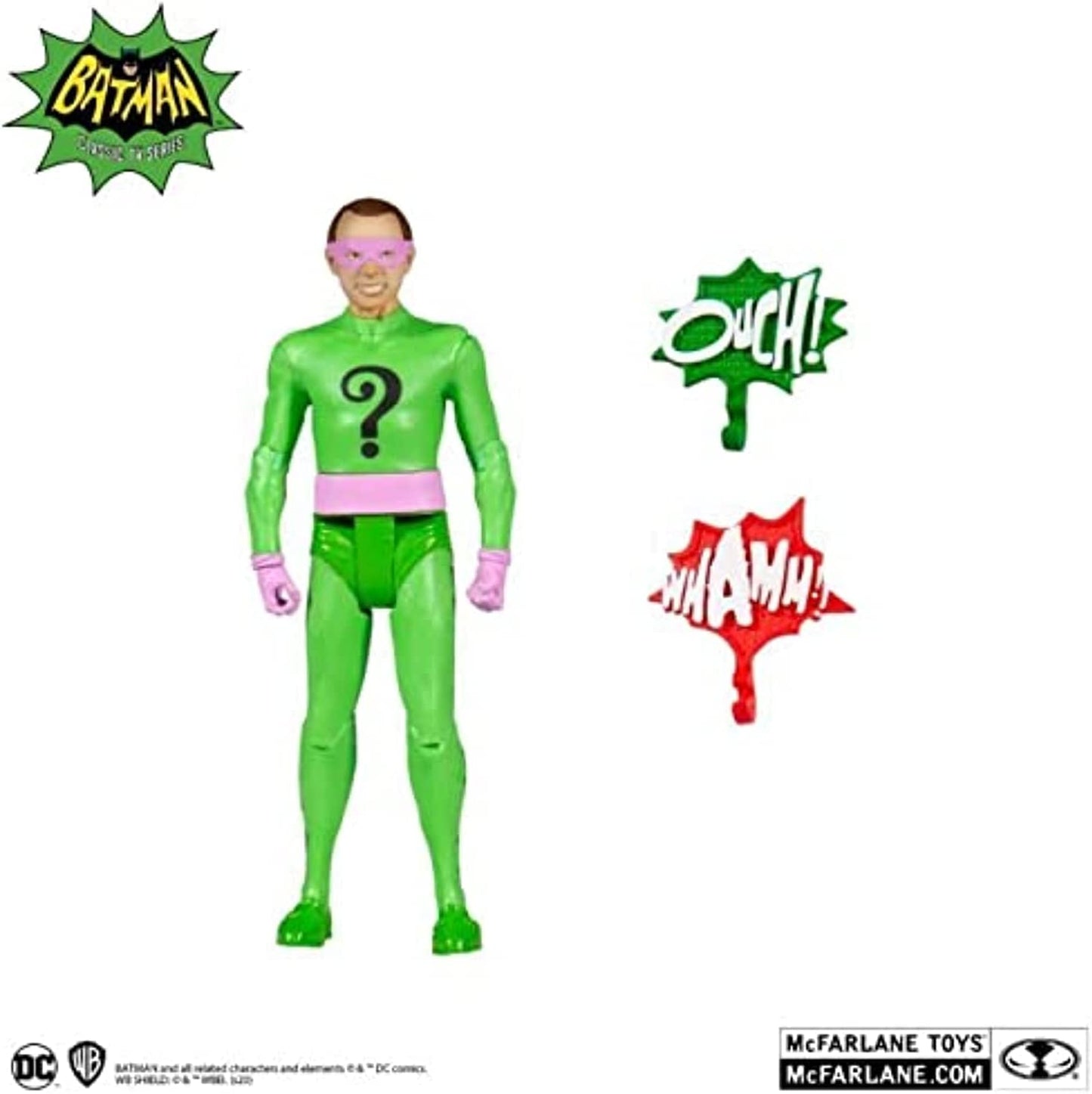 DC Retro action figure Batman 66 The Riddler 15 cm Figurine - Fashions for Home