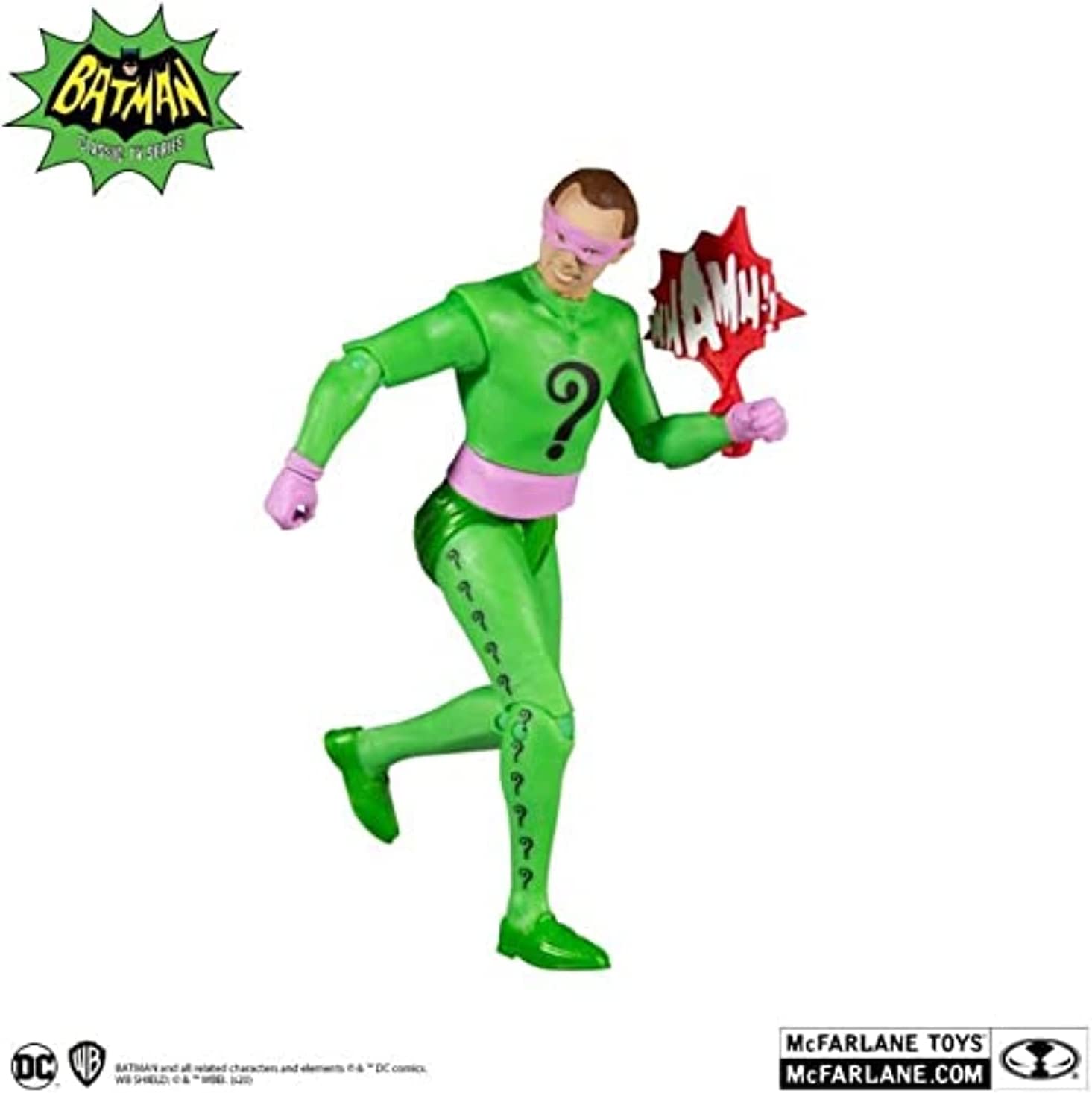DC Retro action figure Batman 66 The Riddler 15 cm Figurine - Fashions for Home