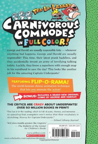 Captain Underpants and the Attack of the Talking Toilets: Color Edition (Captain Underpants #2) Hardcover – January 7, 2014 Fashions for Home