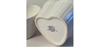 Ceramic Heart Shaped Ramekin (White)
