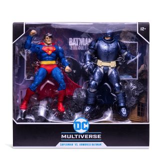 DC Comics 2pk Battle Scene Superman vs Batman McFarlane Toys